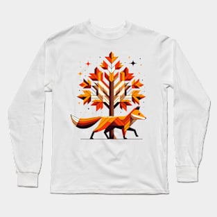 Fall Fox Long Sleeve T-Shirt